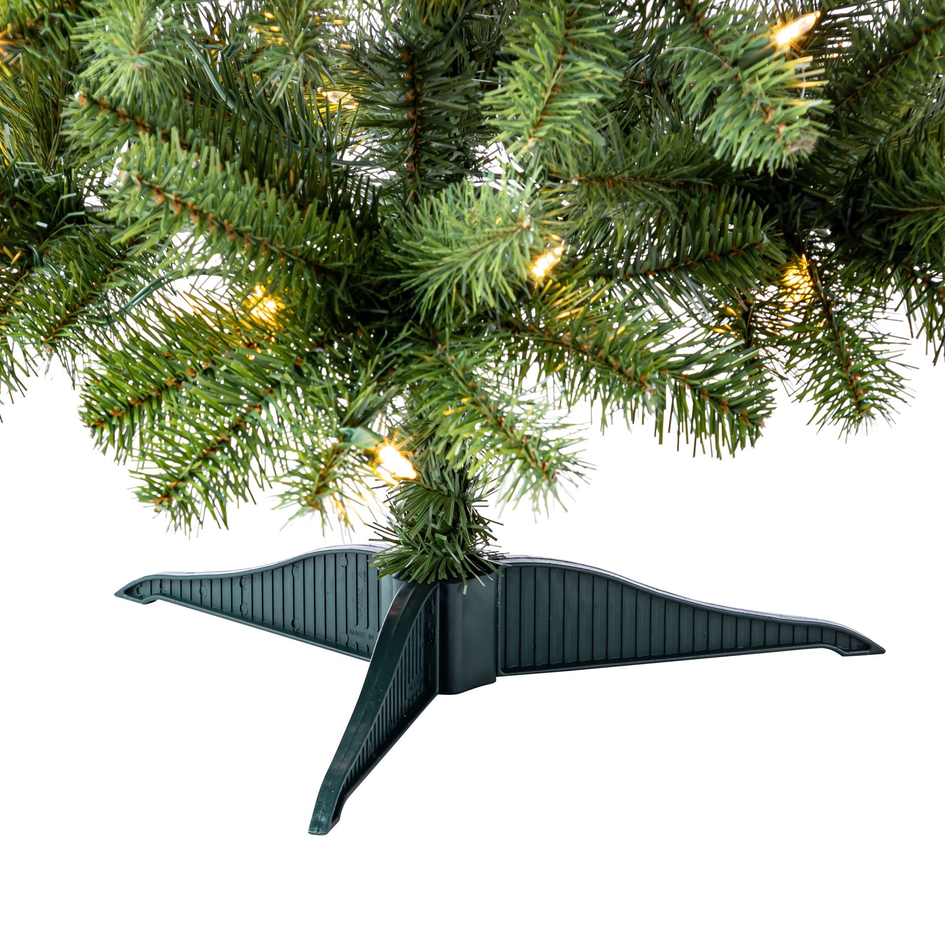 slide 5 of 7, 4ft. Pre-Lit Lakewood Spruce Artificial Christmas Tree, Warm White Led Lights By Ashland, 4 ft