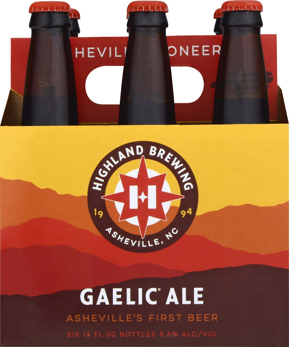 slide 4 of 11, Highland Brewing Company Highland Gaelic Ale Bottles, 6 ct; 12 oz