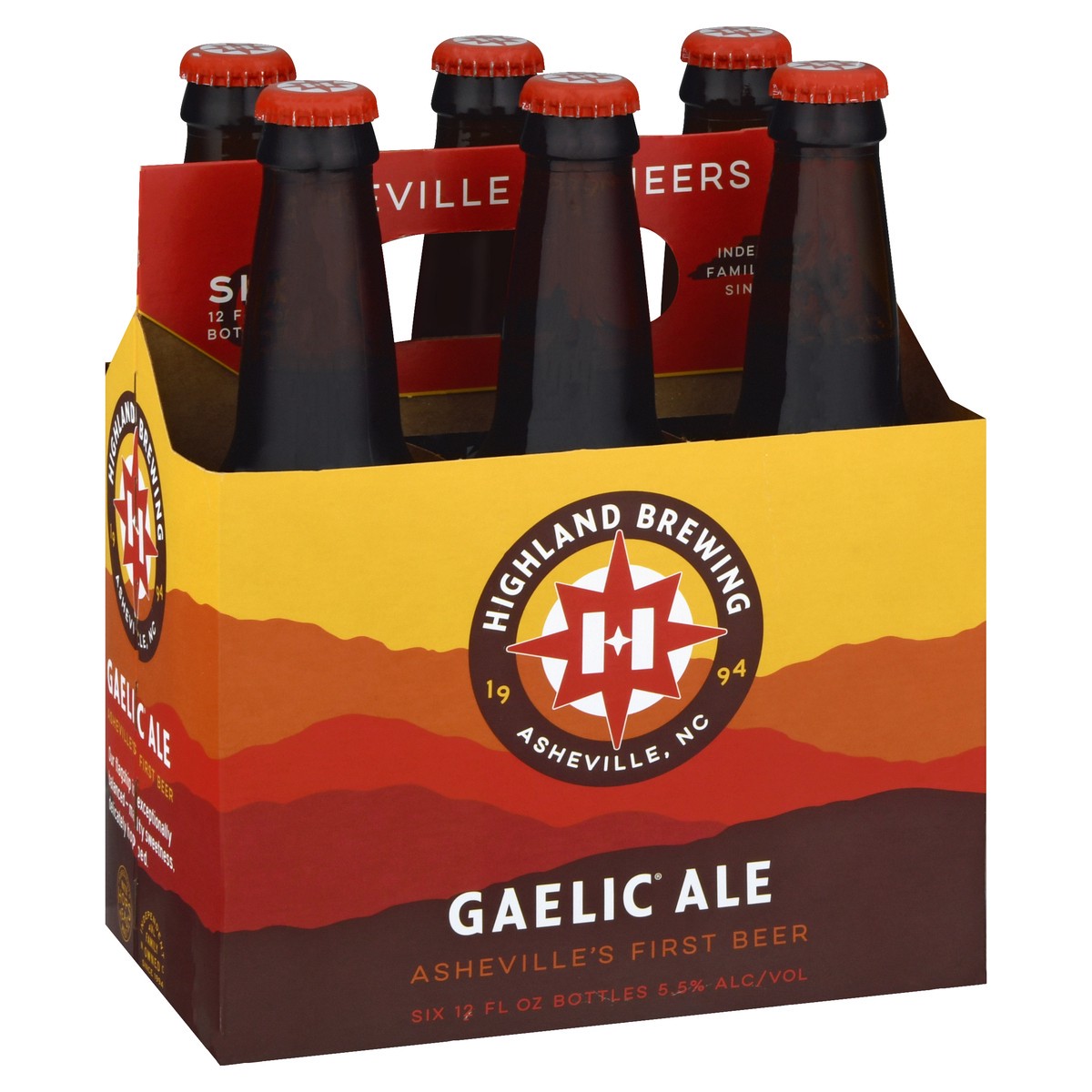 slide 3 of 11, Highland Brewing Company Highland Gaelic Ale Bottles, 6 ct; 12 oz