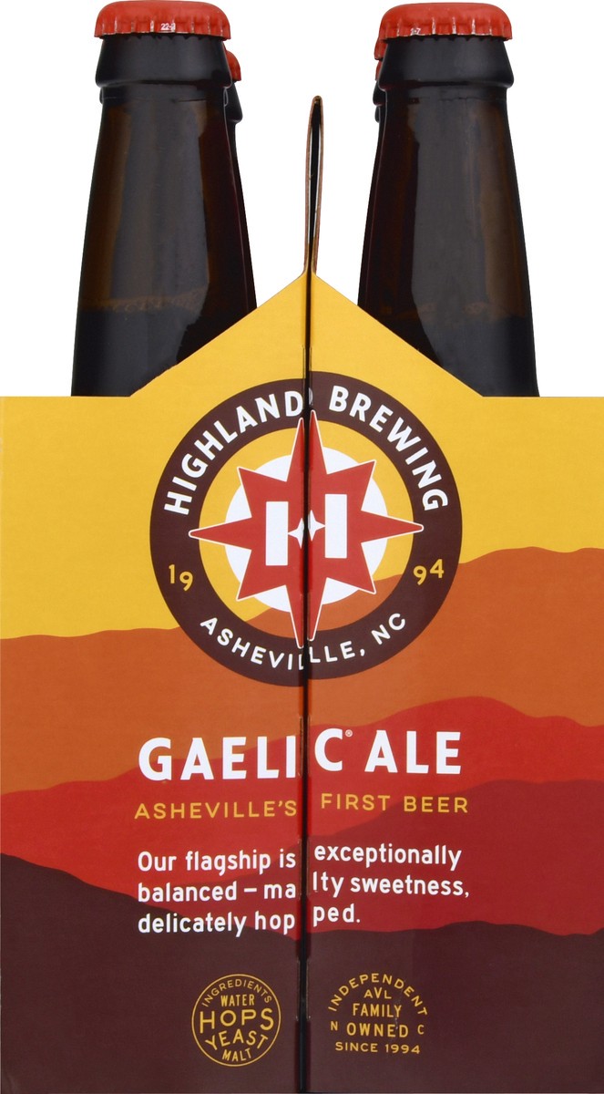 slide 6 of 11, Highland Brewing Company Highland Gaelic Ale Bottles, 6 ct; 12 oz