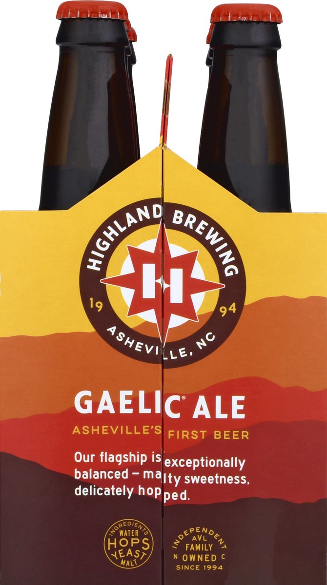 slide 8 of 11, Highland Brewing Company Highland Gaelic Ale Bottles, 6 ct; 12 oz