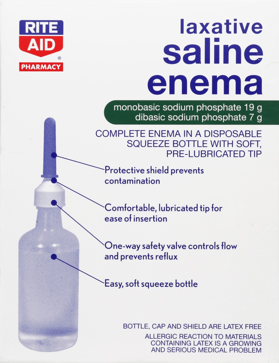 slide 5 of 5, Rite Aid Ra Enema, 12 ct