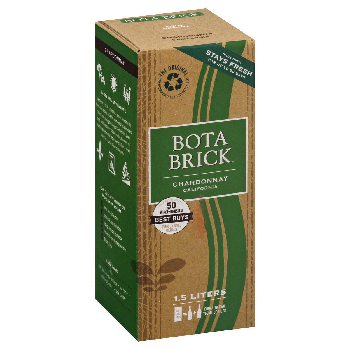 slide 10 of 11, Bota Box Chardonnay, 1.5 liter