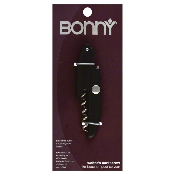 slide 1 of 1, Bonny Bar Deluxe Cork Puller, 1 ct