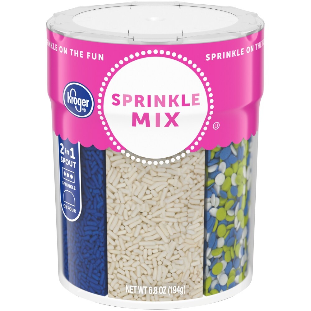 slide 1 of 1, Kroger Sprinkle Mix Shaker, 6.8 oz