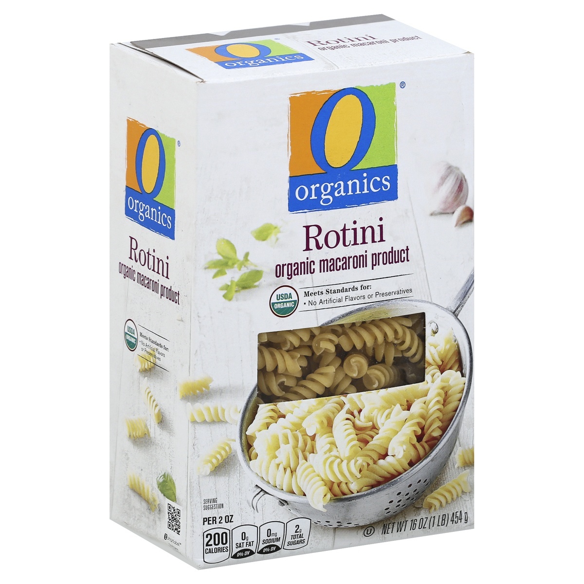 slide 1 of 7, O Organics Organic Rotini, 