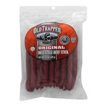 slide 1 of 1, Old Trapper Original Deli Style Beef Sticks, 15 oz