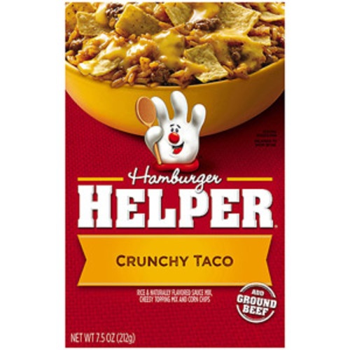 slide 1 of 1, Hamburger Helper Crunchy Taco, 7.5 oz