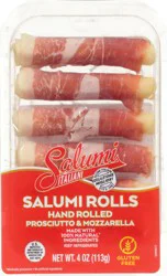 Salumi Italiani Hand Rolled Prosciutto & Mozzarella Salumi Rolls 4 oz