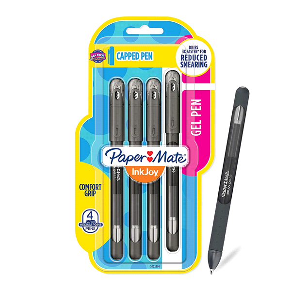 slide 1 of 1, Paper Mate Stick Gel Ink Rollerball Pen, 1 ct