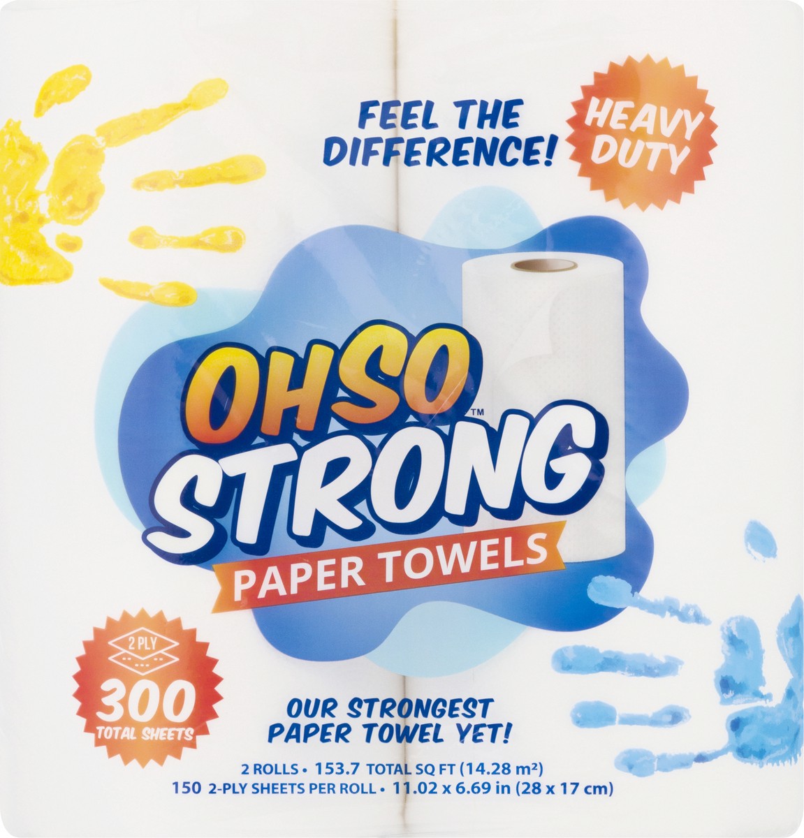 slide 4 of 9, Oh So Strong 2-Ply Heavy Duty Paper Towels 2 ea, 2 ct