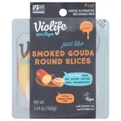 Violife Vegan Just Like Smoked Gouda Round Cheese