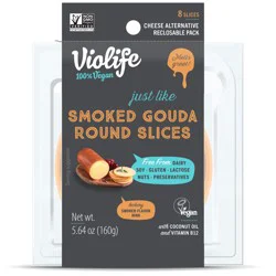 Violife Vegan Just Like Smoked Gouda Round Cheese