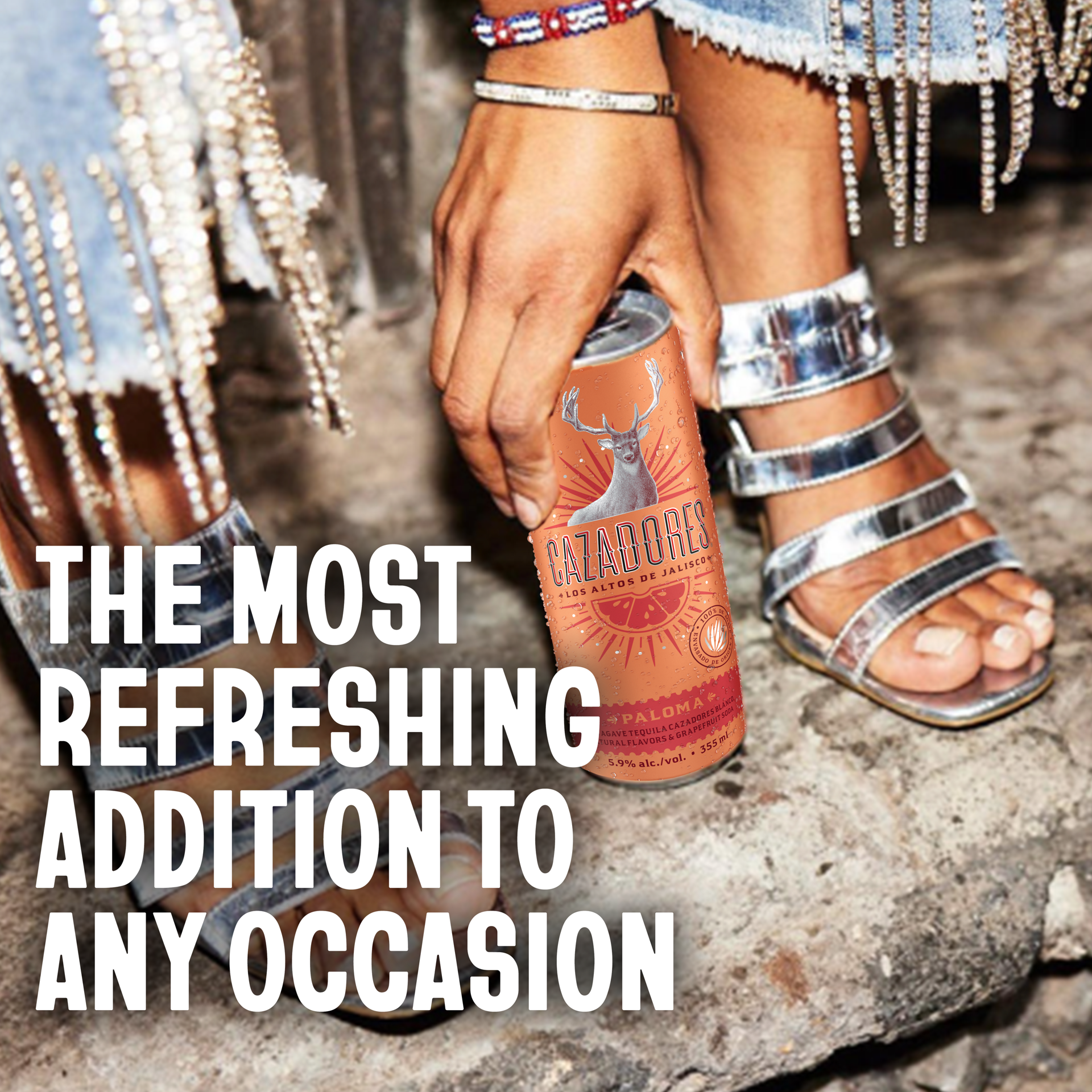 slide 2 of 5, Cazadores Paloma Cocktail, 355 ml