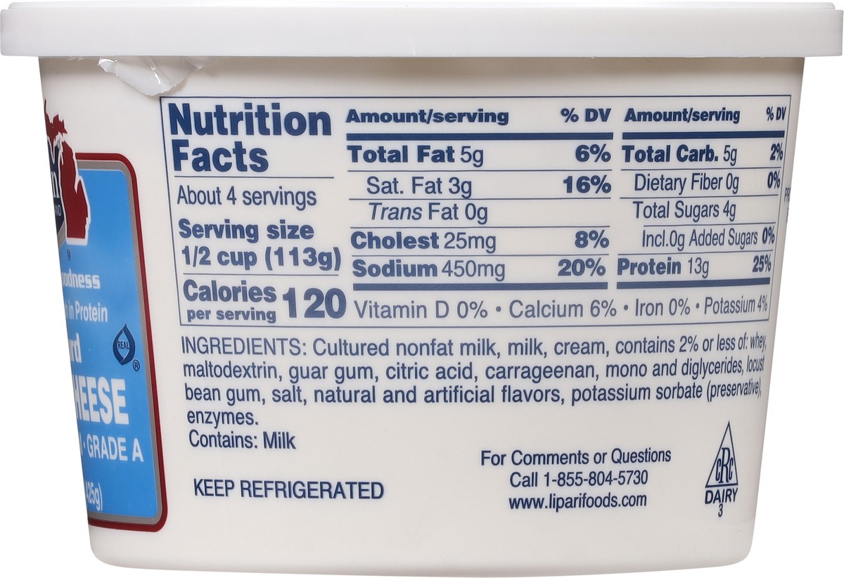 slide 8 of 9, Michigan Brand 4% Milkfat Minimum Large Curd Cottage Cheese 15 oz, 15 oz