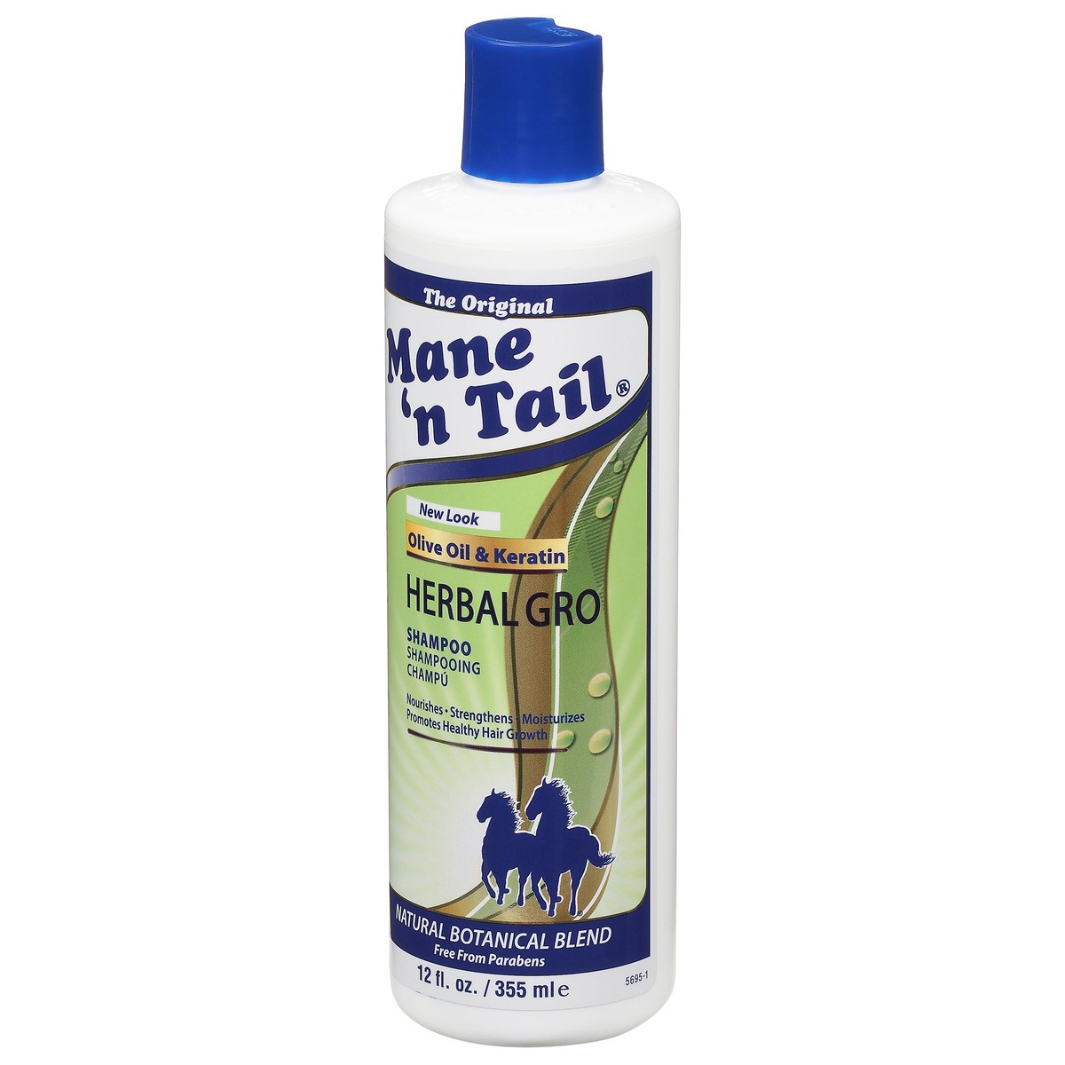 slide 10 of 10, Mane 'n Tail The Original Olive Oil & Keratin Herbal Gro Shampoo 12 fl oz, 12 fl oz