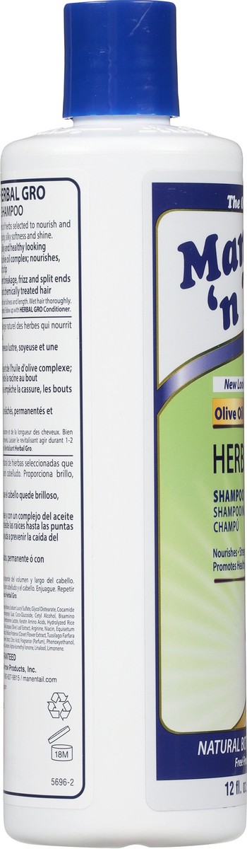 slide 6 of 10, Mane 'n Tail The Original Olive Oil & Keratin Herbal Gro Shampoo 12 fl oz, 12 fl oz