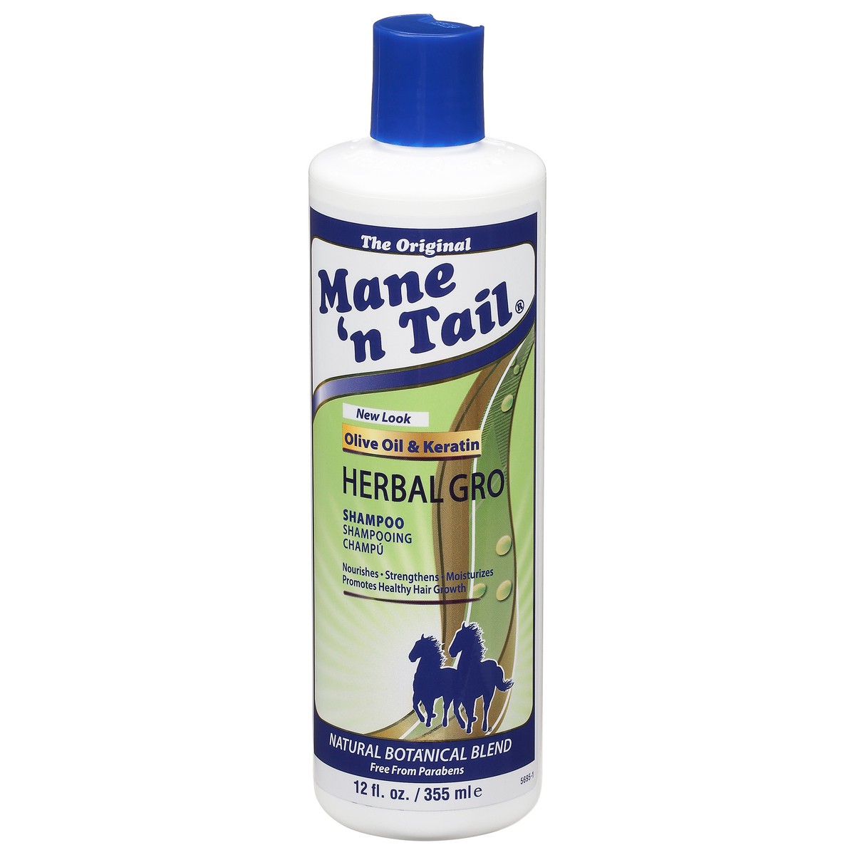 slide 2 of 10, Mane 'n Tail The Original Olive Oil & Keratin Herbal Gro Shampoo 12 fl oz, 12 fl oz