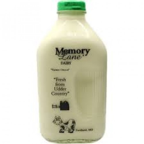 slide 1 of 1, Memory Lane Homogenized Milk, 1/2 gal