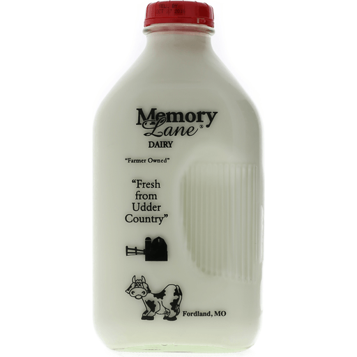 slide 1 of 1, Memory Lane Homogenized Milk, 1/2 gal