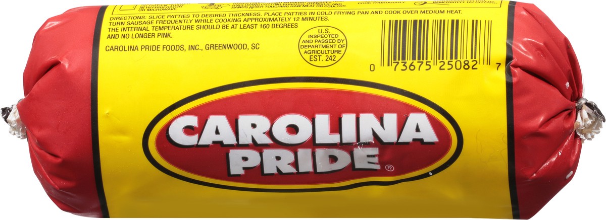 slide 5 of 9, Carolina Pride Hot Pork Sausage 16 oz, 16 oz