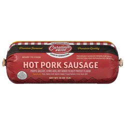 Carolina Pride Hot Pork Sausage 16 oz