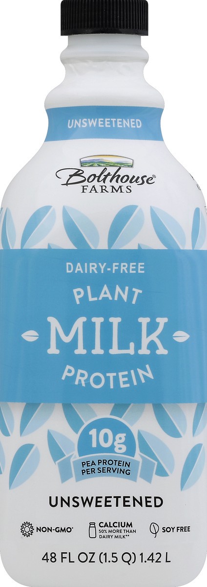 slide 4 of 4, Bolthouse Farms Unsweetened Plant Milk, 48 fl oz