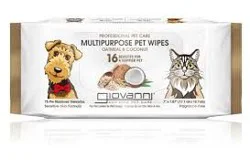 Gio Pet Wipes Oat & Nut