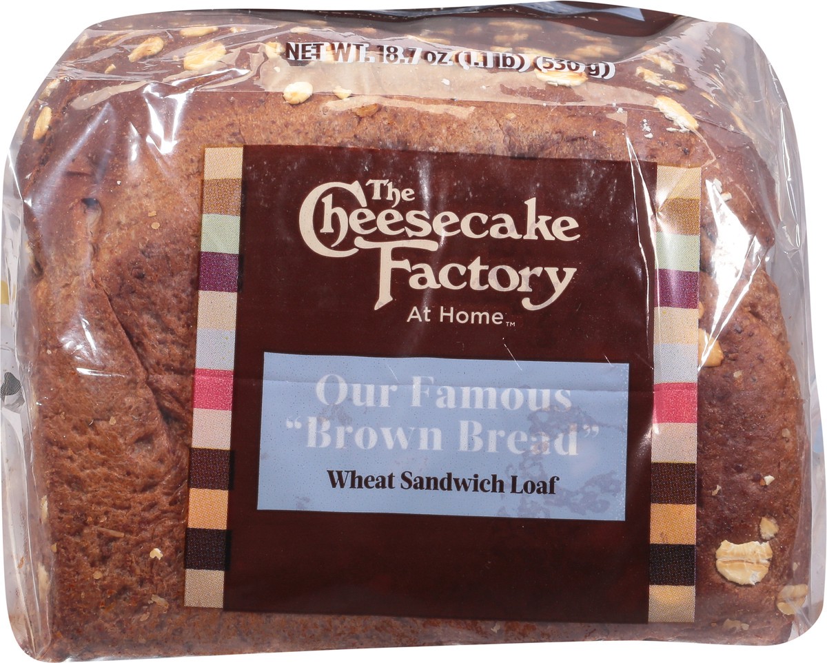 slide 5 of 9, The Cheesecake Factory Brown Bread Wheat Sandwich Loaf 18.7 oz, 18.7 oz