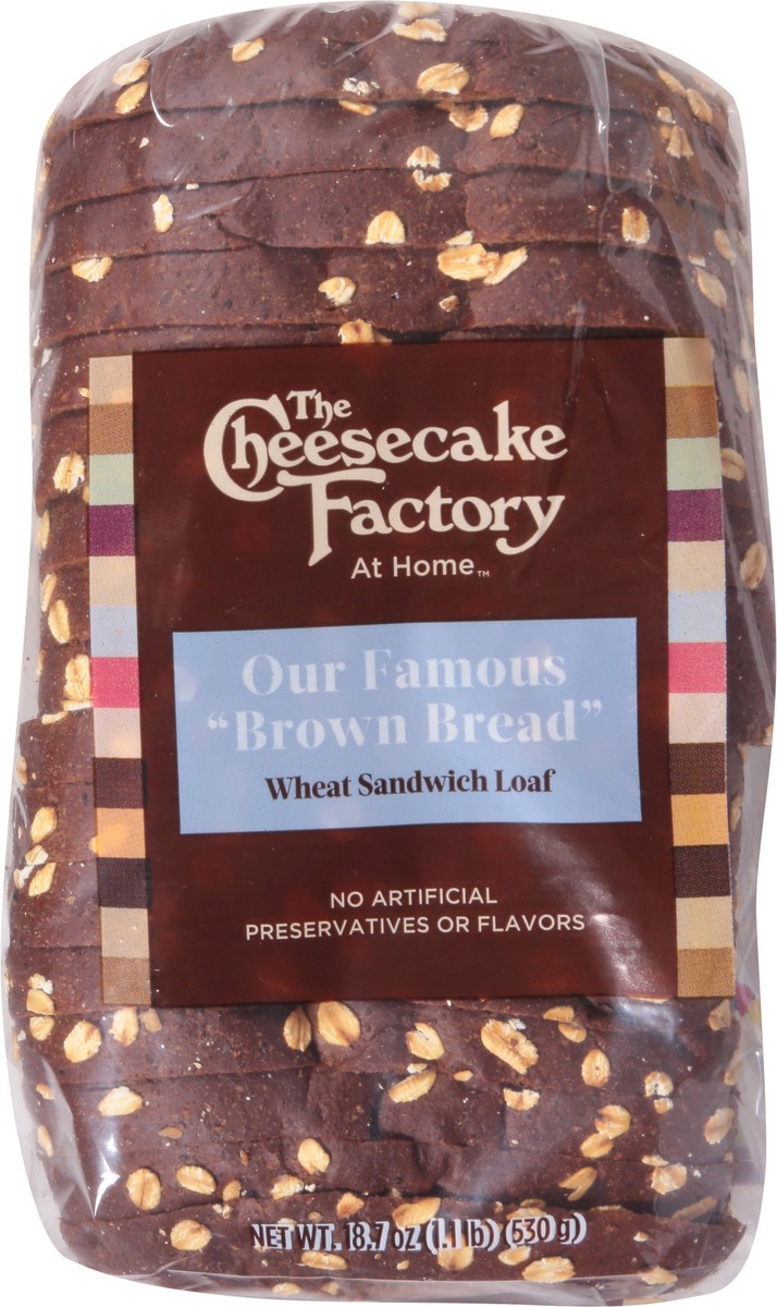 slide 9 of 9, The Cheesecake Factory Brown Bread Wheat Sandwich Loaf 18.7 oz, 18.7 oz