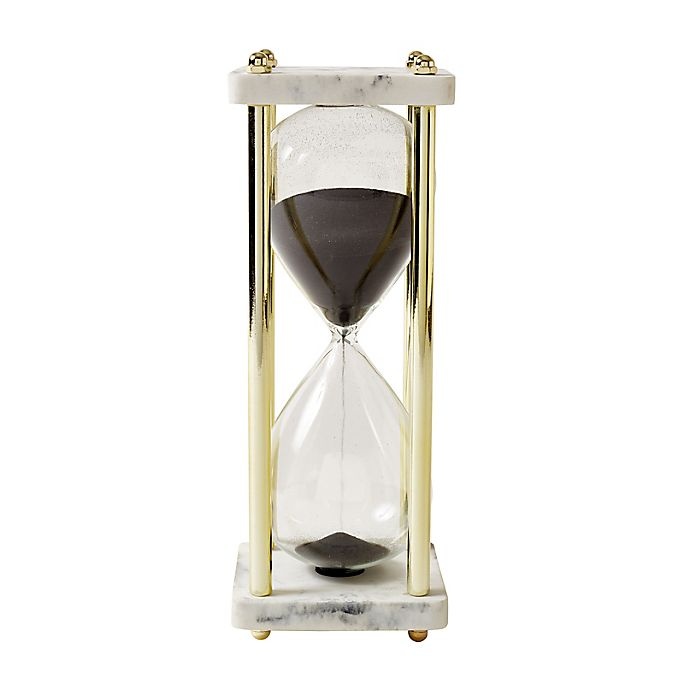 slide 1 of 2, Eccolo Sand Timer - White, 1 ct