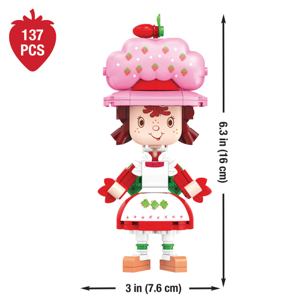 slide 10 of 10, Brickcraft Strawberry Shortcake Berry Cruiser Building Kit, Multicolor, Kit Of 362 Pieces, 1 ct