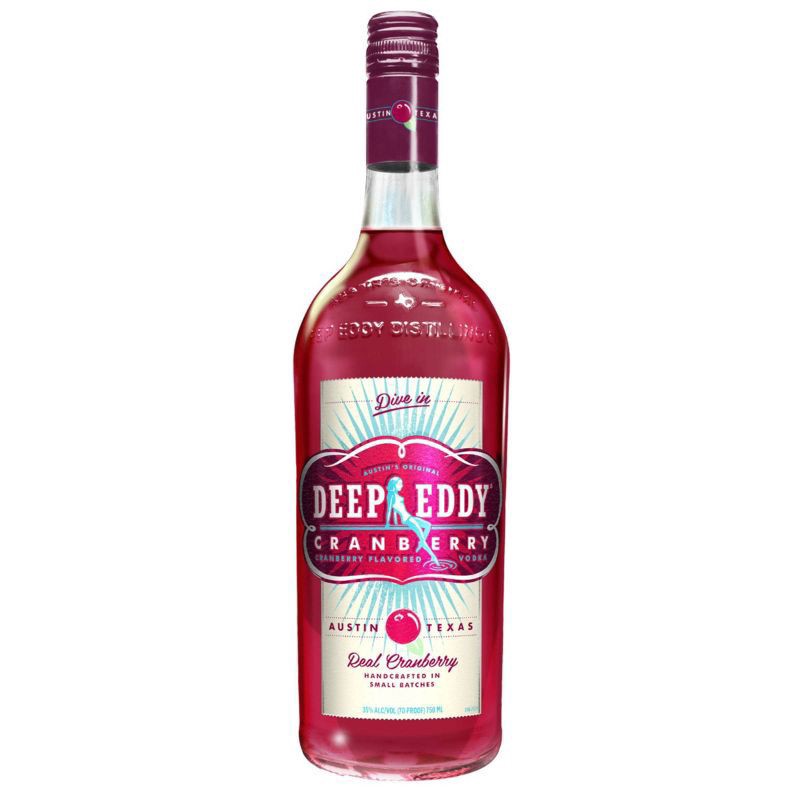 slide 1 of 3, Deep Eddy Cranberry Vodka, 750 ml