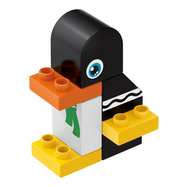 slide 4 of 6, Brickcraft Crayola Blizzard Blast Penguin Building Set, Multicolor, Set Of 8 Pieces, 1 ct