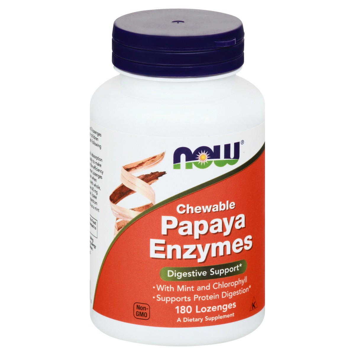 slide 8 of 9, NOW Papaya Enzyme - 180 Lozenges, 180 ct