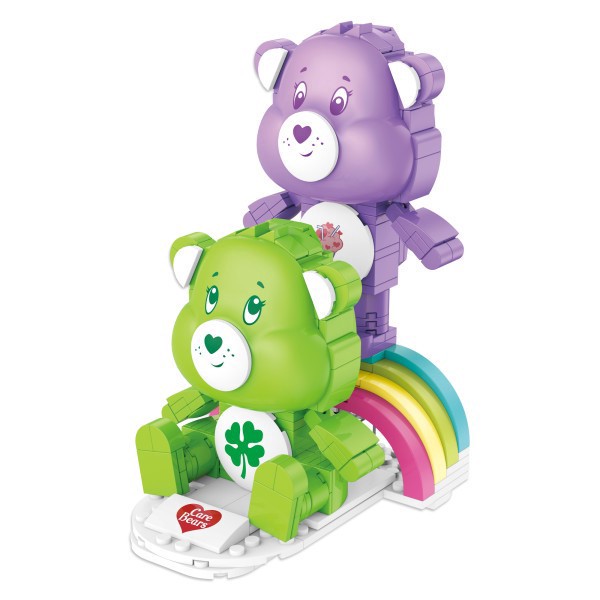 slide 2 of 7, Brickcraft Care Bears Good Luck Bear & Share Bear Building Kit, Multicolor, Kit Of 336 Pieces, 1 ct