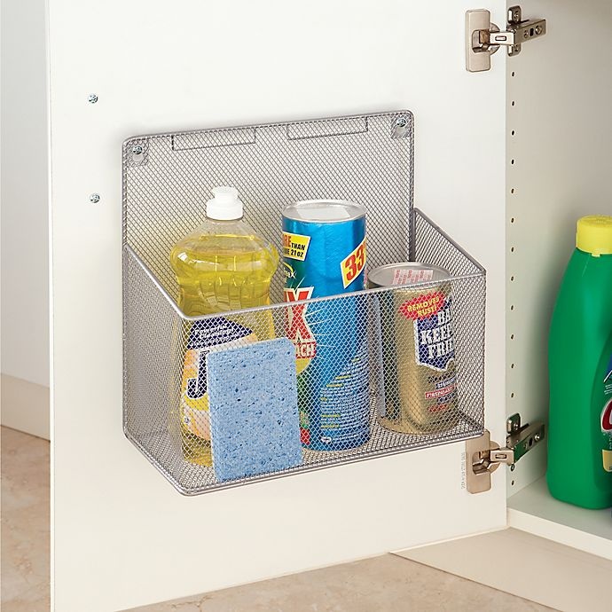 slide 1 of 3, ORG Metal Mesh Kitchen Cabinet Organizer, 1 ct