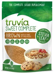 Truvia Sweet Complete Brown with a hint of Molasses