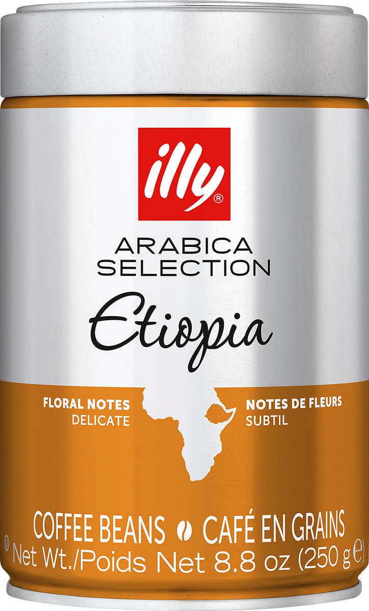 slide 6 of 9, illy Arabica Selection Etiopia Coffee Beans 8.8 oz, 8.8 oz