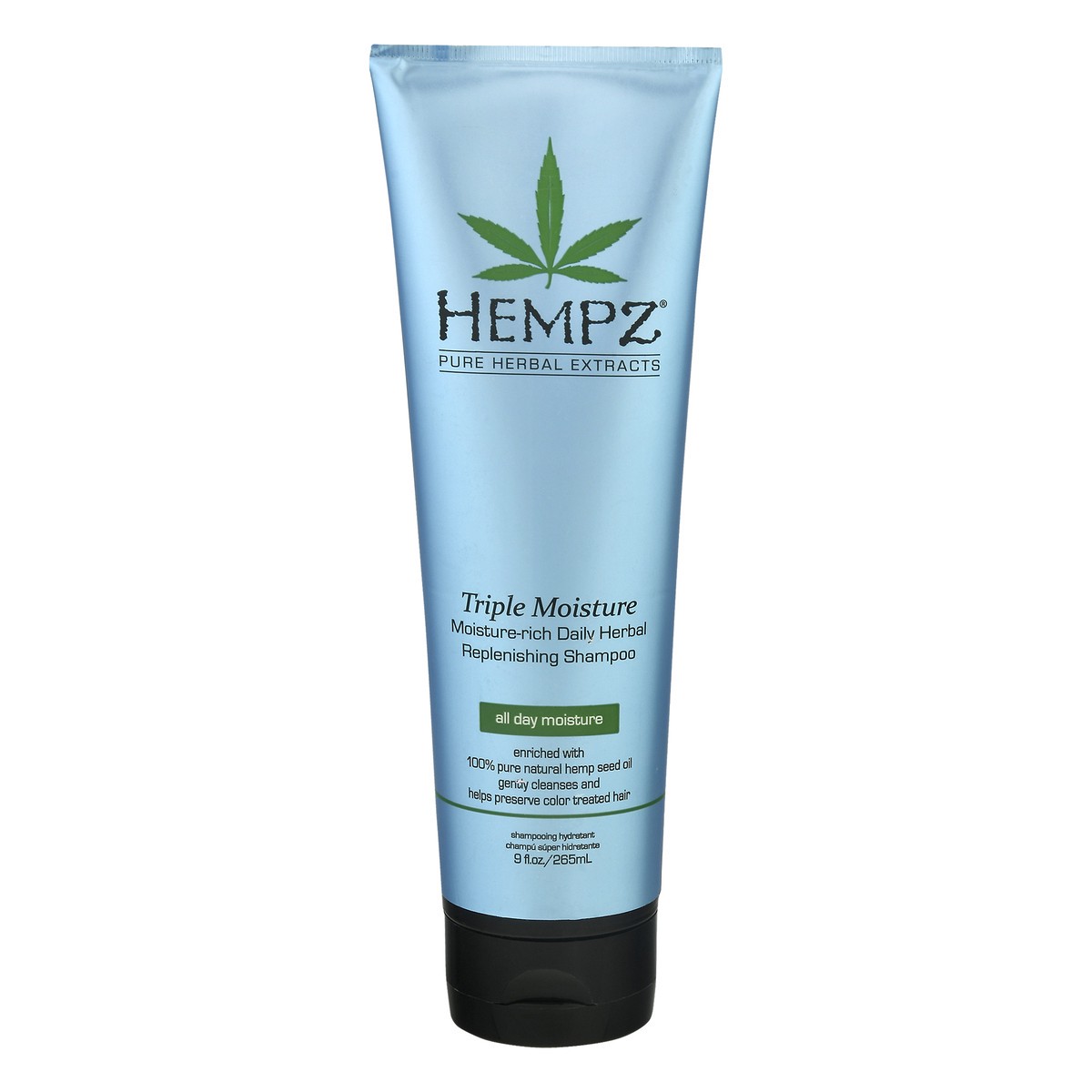 slide 1 of 9, Hempz Triple Moisture Moisture-rich Daily Herbal All Day Moisture Replenishing Shampoo 9 oz, 9 oz