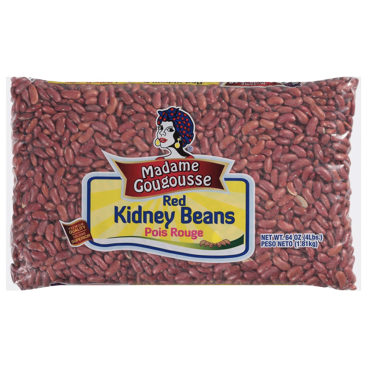 slide 11 of 11, Madame Gougousse Red Kidney Beans/Habichuelas Coloradas, 4 lb