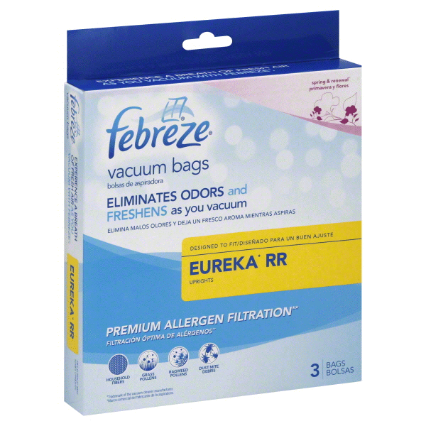 slide 1 of 1, Febreze Eureka Style RR Replacement Vacuum Bag, 3 ct