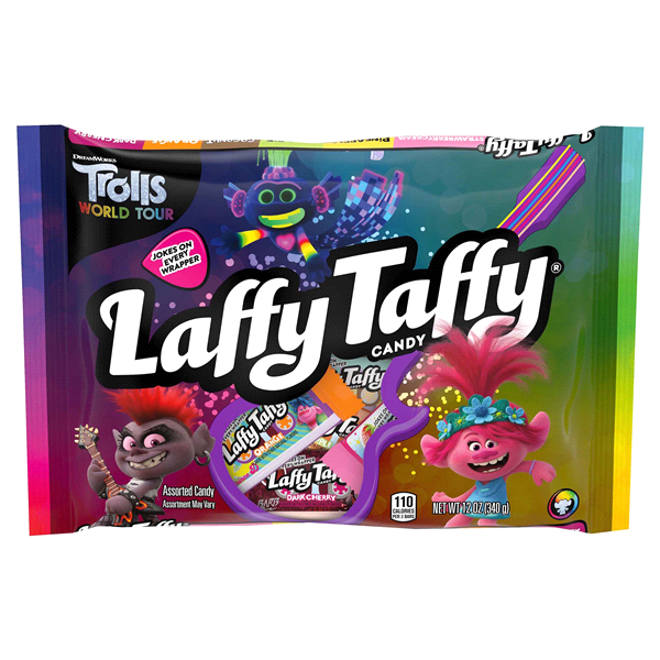 slide 1 of 1, Laffy Taffy Trolls World Tour Assorted Candy, 12 oz