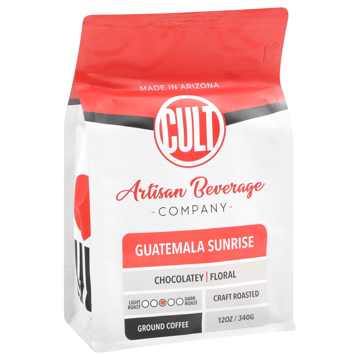 slide 6 of 8, Cult Guatemala Sunrise Ground Coffee- 12 oz, 12 oz