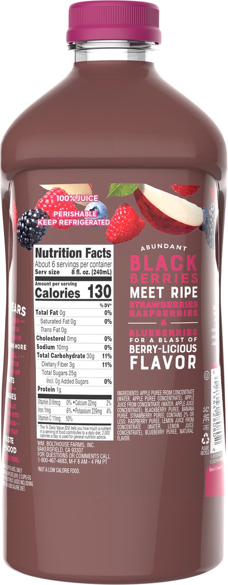 slide 9 of 9, Bolthouse Farms Berry Boost Fruit Juice Smoothie- 52 oz, 52 oz