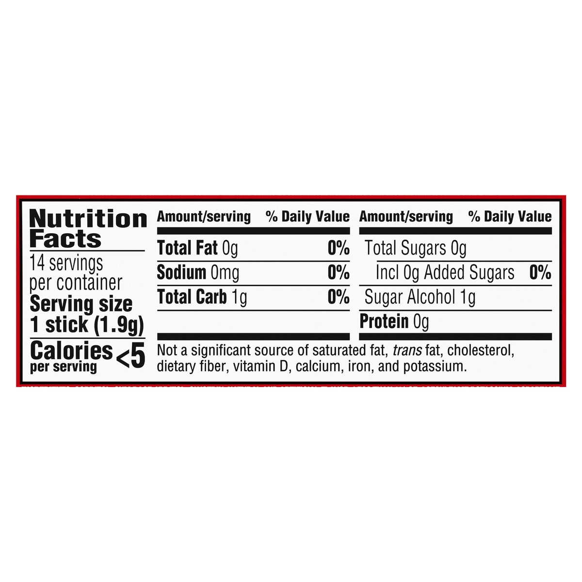 slide 11 of 11, Trident Strawberry Twist Sugar Free Gum, 14 Pieces, 0.06 lb