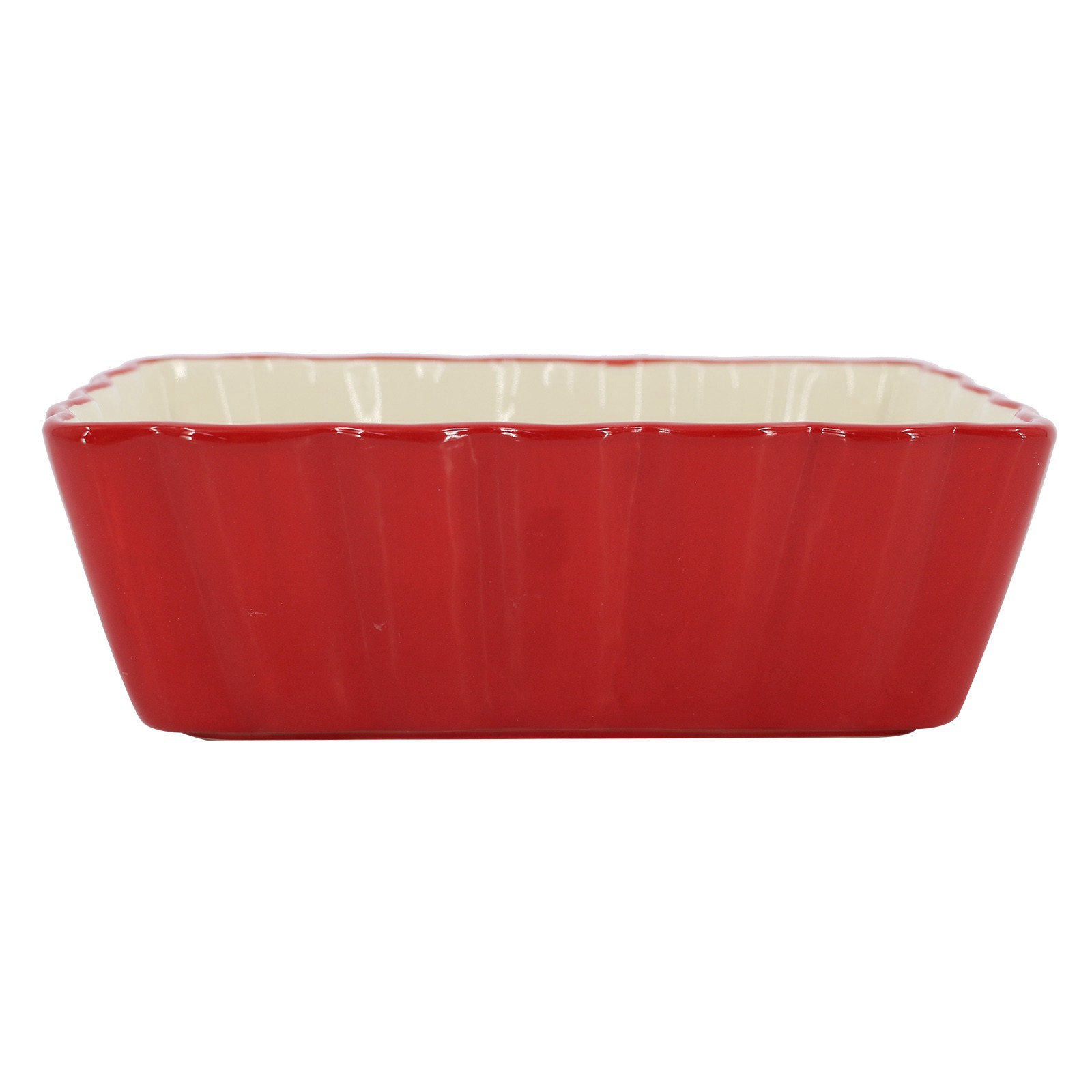slide 3 of 3, 6" Tomato Ceramic Bowl By Ashland, 6 in