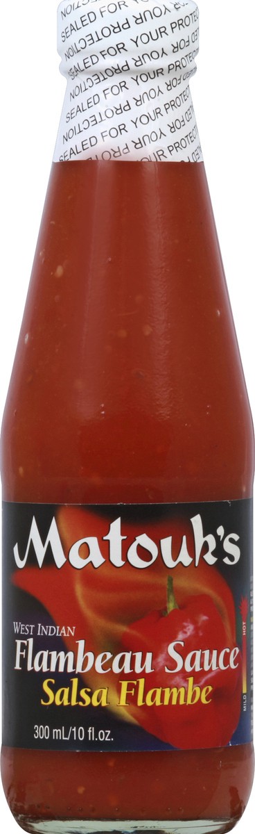 slide 5 of 6, Matouk's West Indian Flambeau Sauce, 10 oz