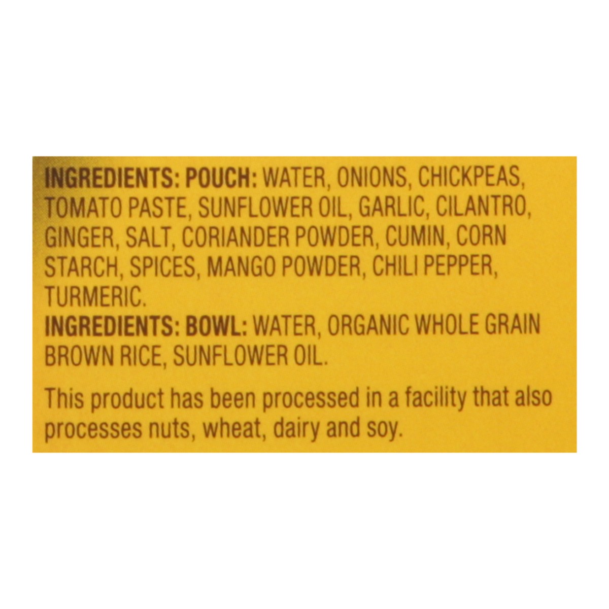slide 10 of 12, Tasty Bite Brown Rice Indian Style Mild Chickpeas & Rice Bowl 8.8 oz, 8.8 oz