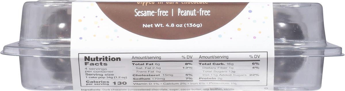 slide 13 of 13, Cake Pops Handmade Chocolate Bliss Cake Pops 4 ea, 4 ct